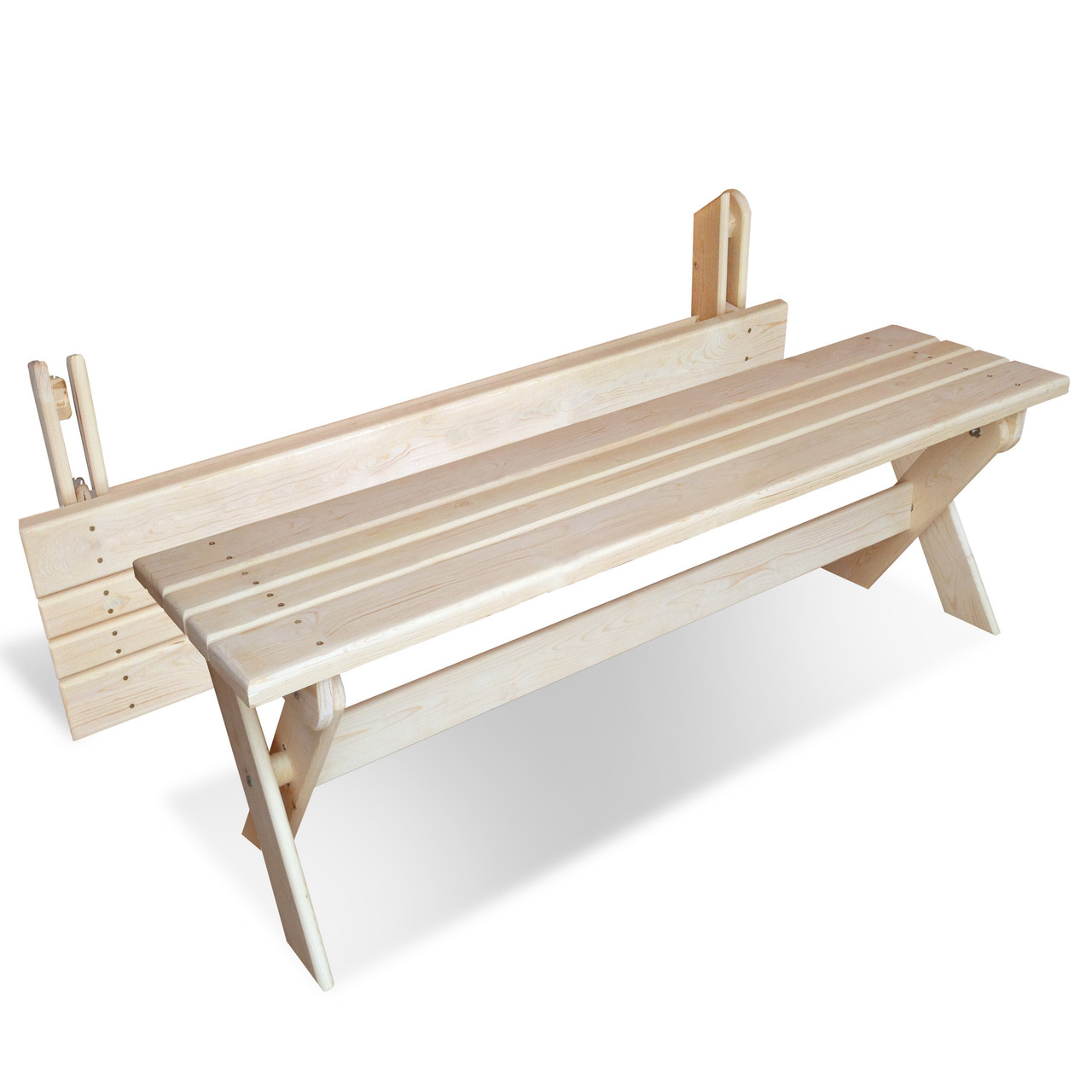 Купить деревянные складные скамейки в СПб от производителя
