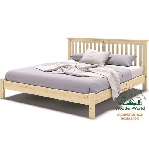 Кровать двухспальная 180х200 см деревянная Прованс, ХКР-09 Кровать двухспальная 180х200 см деревянная Прованс, ХКР-09