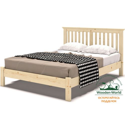 Кровать полутораспальная 140х200 см деревянная Прованс, ХКР-05 Кровать полутораспальная 140х200 см деревянная Прованс, ХКР-05