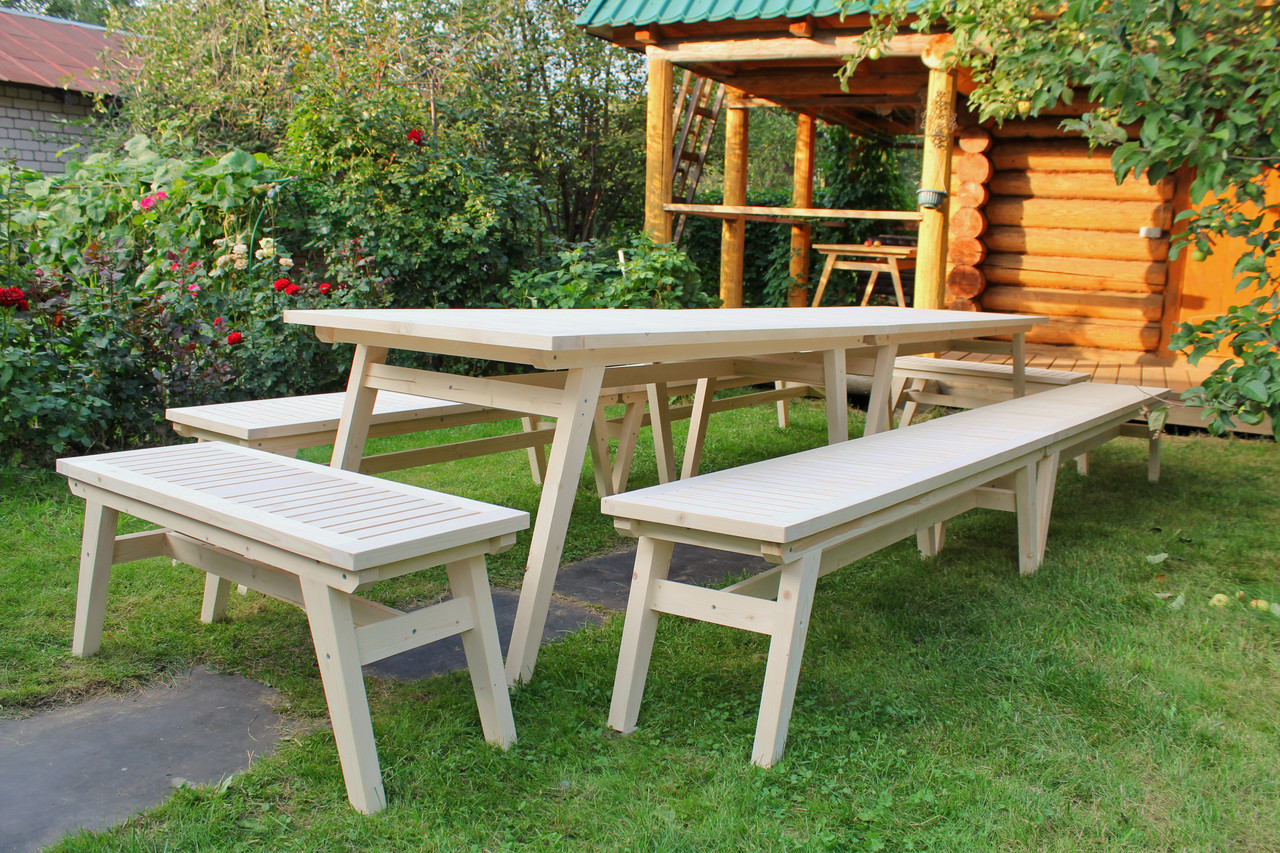 лавки столы для сада