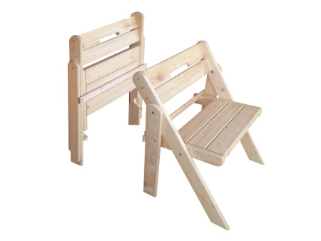 Стул садовый складной, деревянный, МС-01 Стул садовый складной, деревянный, МС-01