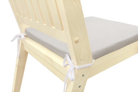 Подушка светло-серая для кресла садового ТП-МР-СС