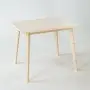 Стол кухонный Сканди 90х75см деревянный, МО-24