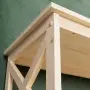 Стеллаж Прованс Лайт средний, 5 полок, 141х64х38 см, деревянный СП-28