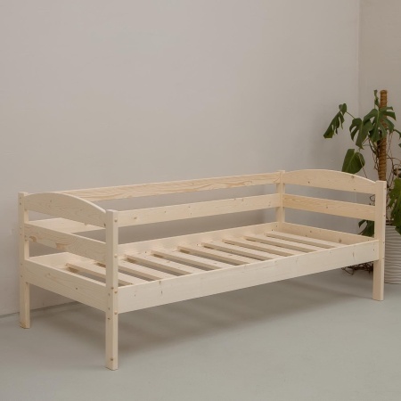 Кровать тахта 800х1900 из массива дерева в Классическом стиле, ККТ-02