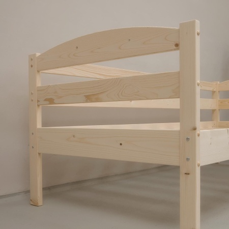 Кровать тахта 900х2000 из массива дерева в Классическом стиле, ККТ-04