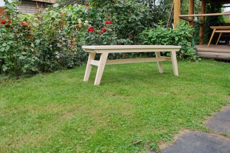 Лавка дачная деревянная 135 см, МР-11 Лавка дачная деревянная 135 см, МР-11