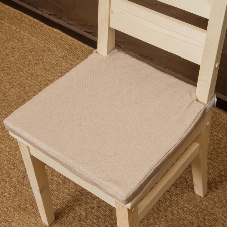 Подушка бежевая для стула обеденного ТП-МО-Б