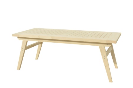 Столик садовый низкий (кофейный) деревянный, МР-05 Столик садовый низкий (кофейный) деревянный, МР-05