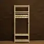 Прихожая Классик 230х91х35 см, деревянная, ХСКП-03