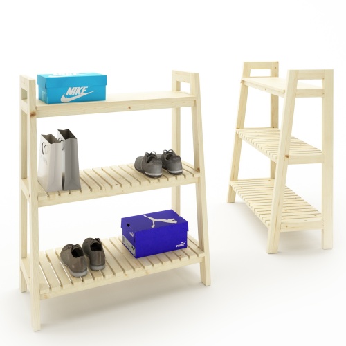 Этажерка для обуви в стиле "Лестница" 1090х900х416, ХСЛП-09 Этажерка для обуви в стиле "Лестница" 1090х900х416, ХСЛП-09