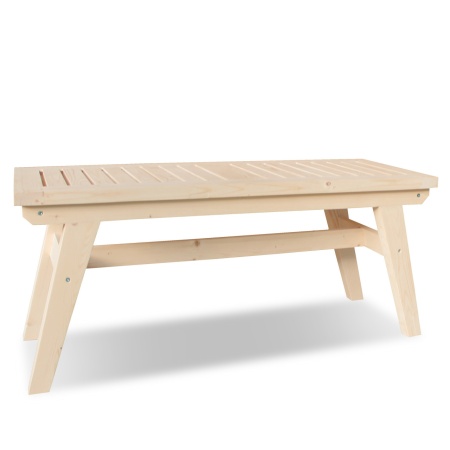 Лавка дачная деревянная 100 см, МР-10