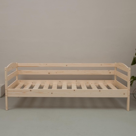 Кровать тахта 900х2000 из массива дерева в Классическом стиле, ККТ-04