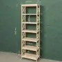 Стеллаж Прованс Лайт средний, 7 полок, 205х64х38 см, деревянный СП-22