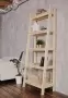 Стеллаж в стиле Лестница 5 полок, 189х70х41,6 см, деревянный, ХСЛ-02