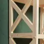 Стеллаж Прованс Лайт узкий, 5 полок, 141х42х38 см, деревянный СП-29