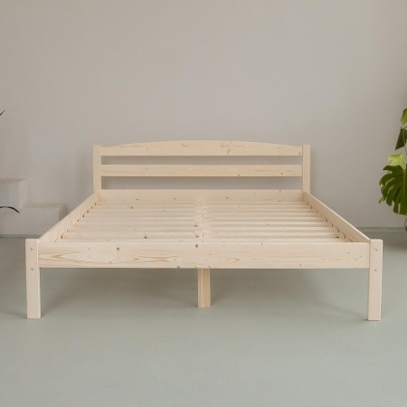 Кровать двуспальная 1600х2000 из массива дерева в Классическом стиле, КК-09