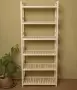 Стеллаж деревянный 6 полок, 165 х 70 х 35 см, Универсальный, СУ-04