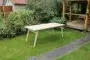 Стол дачный с продольными ногами 200 см деревянный, МР-09