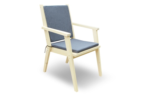 Подушки для кресла садового серые ТП-МР-С2