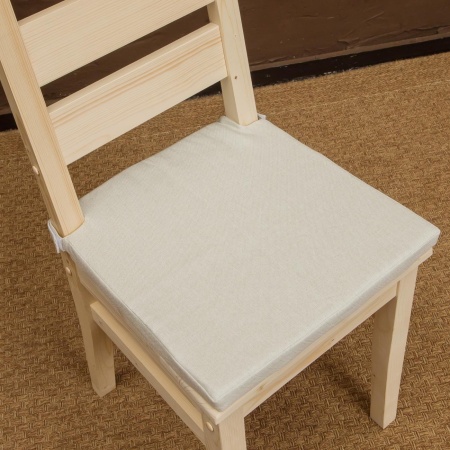 Подушка светло-серая для стула обеденного ТП-МО-СС