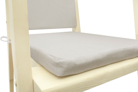 Подушка светло-серая для кресла садового ТП-МР-СС