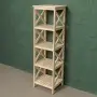 Стеллаж Прованс Лайт узкий, 5 полок, 141х42х38 см, деревянный СП-29
