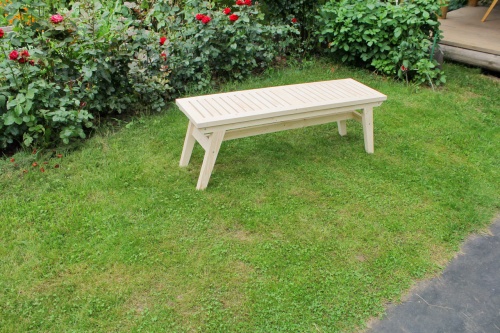 Лавка дачная деревянная 135 см, МР-11