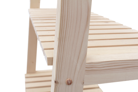 Прихожая в стиле Лестница 189х70х41,6 см, под зеркало, деревянная, СЛП-05