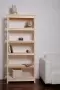 Этажерка в стиле Прованс средняя, 6 полок, 165х71х40 см деревянная, ХСП-05