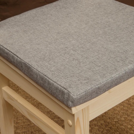 Подушка серая для стула обеденного ТП-МО-С