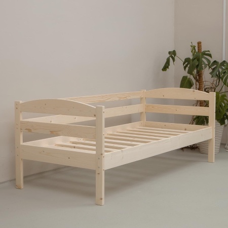 Кровать тахта 800х1900 из массива дерева в Классическом стиле, ККТ-02