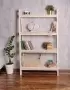 Этажерка в стиле Лестница, 4 полки, 149х90х41,6 см деревянная, ХСЛ-04