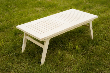 Столик садовый низкий (кофейный) деревянный, МР-05 Столик садовый низкий (кофейный) деревянный, МР-05