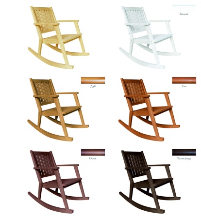 Кресло - качалка садовое деревянная, ХМР-14 Кресло - качалка садовое деревянная, ХМР-14