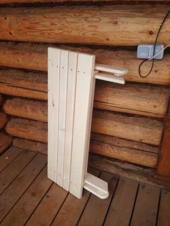 Лавка складная 100 см садовая, деревянная, МС-09