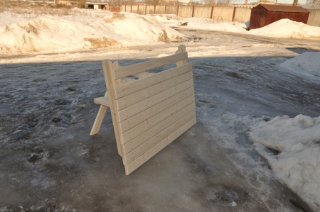 Стол дачный (усиленный) складной 150 см деревянный, МСУ-07