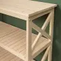 Этажерка Прованс Лайт широкая, 4 полки, 109х86х38 см, деревянная СП-30