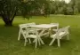 Комплект складной мебели на 8 человек (Стол 150 см, скамейки, стулья), деревянный, КСС-03 Комплект складной мебели на 8 человек (Стол 150 см, скамейки, стулья), деревянный, КСС-03