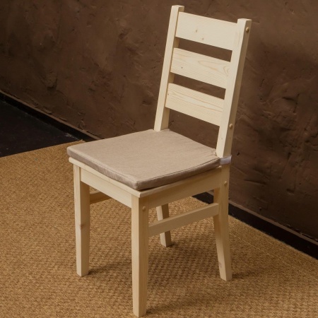 Подушка бежевая для стула обеденного ТП-МО-Б