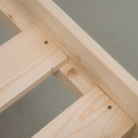 Кровать тахта 900х2000 из массива дерева в Классическом стиле, ККТ-04