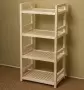 Стеллаж деревянный, этажерка 4 полки, 105 х 52 х 35 см, Универсальный, СУ-11