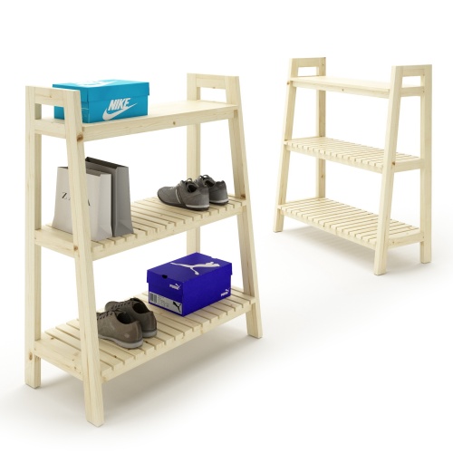Этажерка для обуви в стиле "Лестница" 1090х900х416, ХСЛП-09 Этажерка для обуви в стиле "Лестница" 1090х900х416, ХСЛП-09