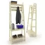 Прихожая с крючками в стиле Лестница 189х70х41,6 см, деревянная, ХСЛП-04