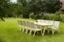 Купить  Комплект дачной мебели 340 см (2 стола,10 Кресел) деревянный, КМР-05