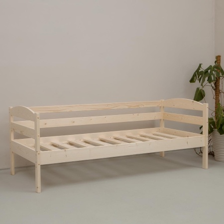 Кровать тахта 800х1900 из массива дерева в Классическом стиле, ККТ-02