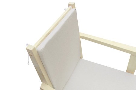 Подушка светло-серая для кресла садового ТП-МР-СС