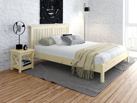 Кровать двухспальная 160х200 см деревянная Прованс, ХКР-07 Кровать двухспальная 160х200 см деревянная Прованс, ХКР-07