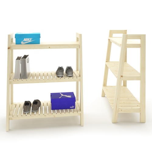 Этажерка для обуви в стиле "Лестница" 1090х900х416, ХСЛП-09 Этажерка для обуви в стиле "Лестница" 1090х900х416, ХСЛП-09