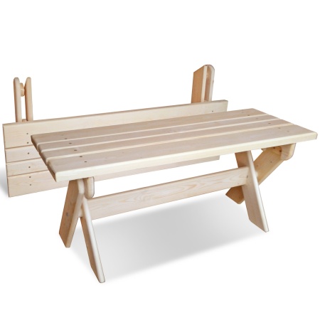 Лавка складная 100 см садовая, деревянная, МС-09